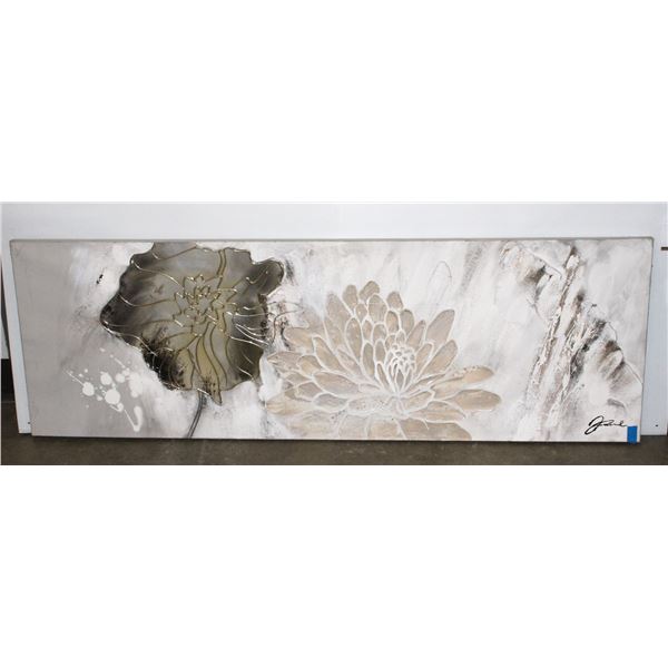 ABSTRACT FLOWERS ART DECOR