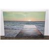 Image 1 : OCEAN SUNSET WALL DECOR