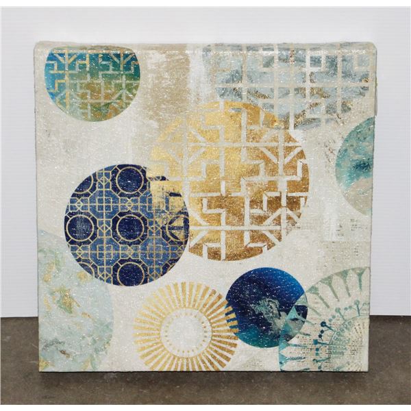 ABSTRACT CIRCLES WALL DECOR