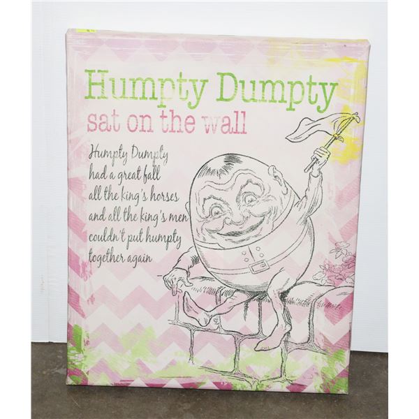 HUMPTY DUMPTY WALL ART