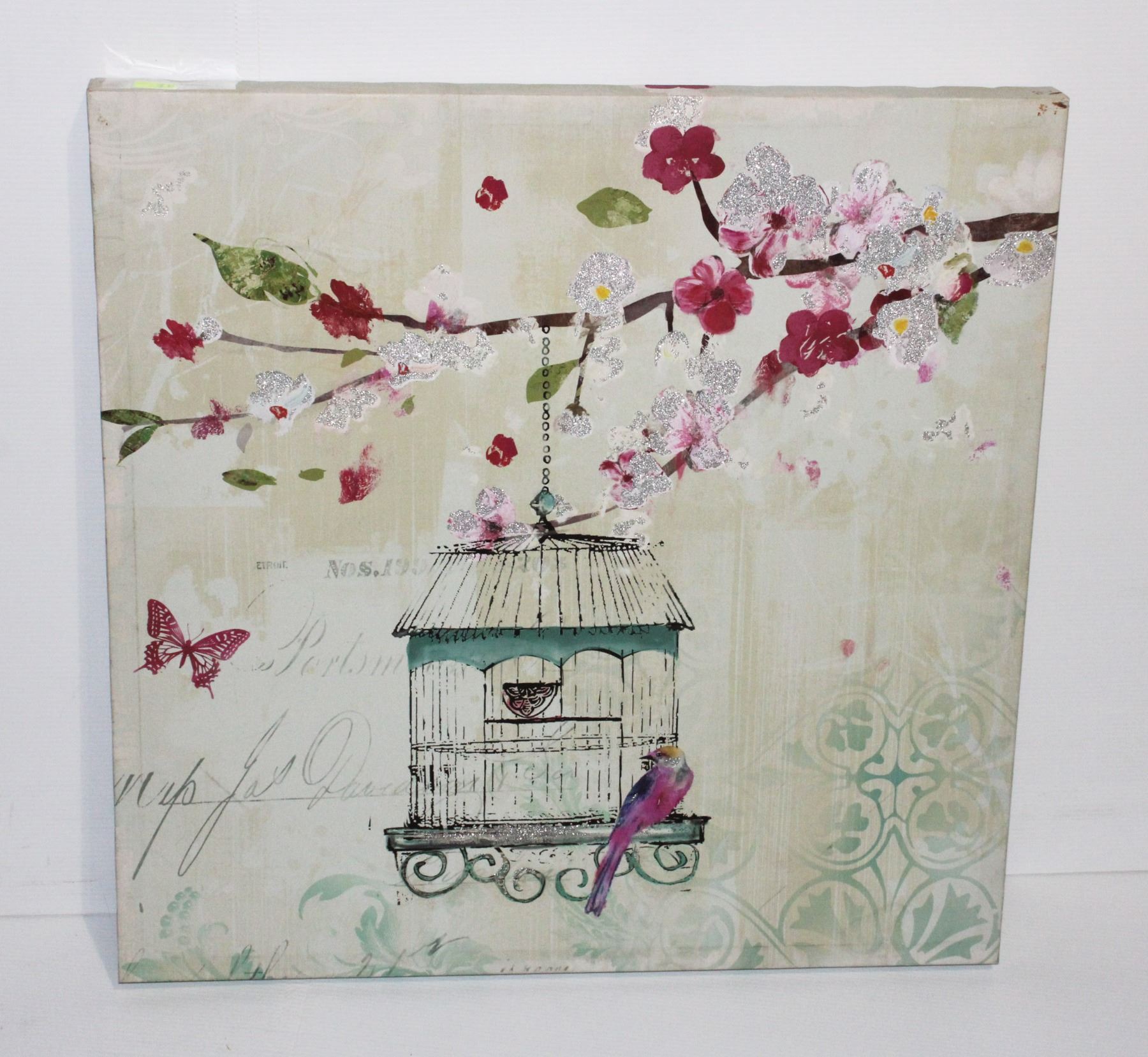 BIRD CAGE ABSTRACT WALL DECOR