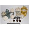 Image 1 : LOT OF CANDLE HOLDERS AND MORE