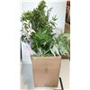 Image 1 : LARGE BOX OF FAUX PLANT FOLIAGE