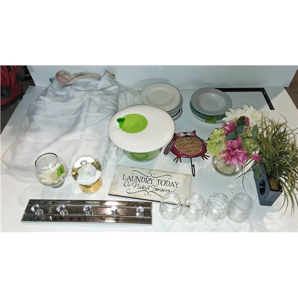 BIG BOX OF ARTIFICIAL PLANTS & MORE