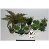 Image 1 : HUGE BUNDLE OF POTTED ARTIFICIAL PLANTS