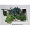 Image 1 : BUNDLE OF ARTIFICIAL PLANTS