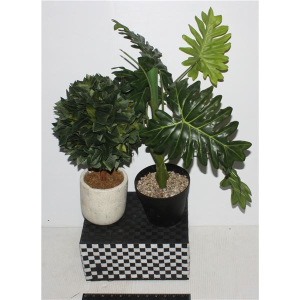 ARTIFICIAL PLANTS (25" TALLEST)