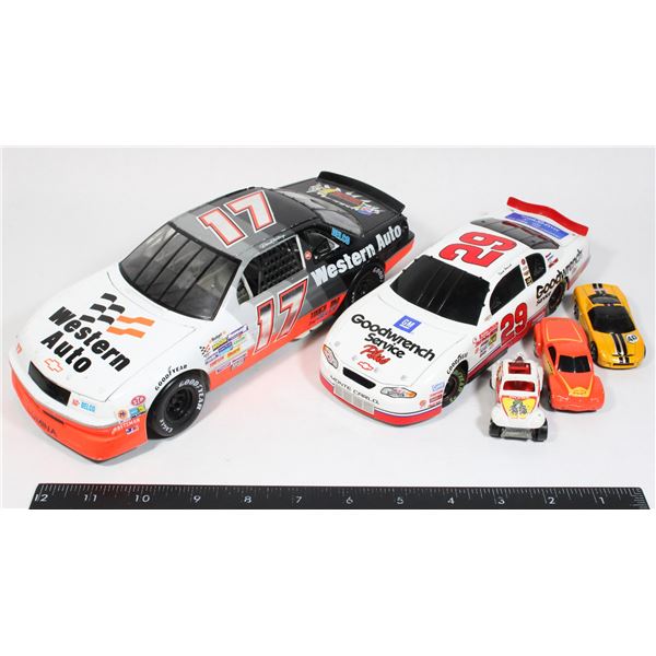 DIECAST MODEL NASCAR CARS & HOTWHEELS