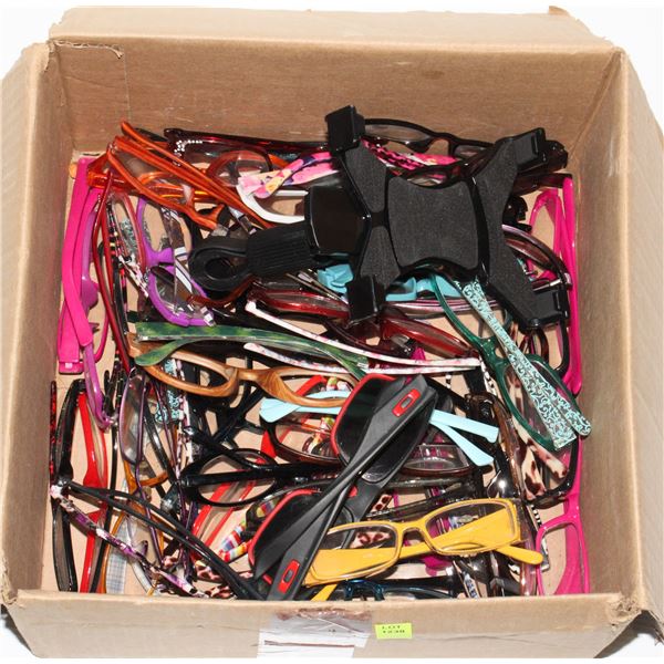 TABLET STAND / LOT OF SUNGLASSES