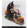 Image 1 : NEW ITEM 12545 BIKER STATUE