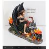Image 1 : NEW ITEM 12545 BIKER STATUE