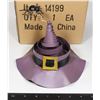 Image 1 : NEW ITEM 14199 WITCH HAT CANDLE HOLDER