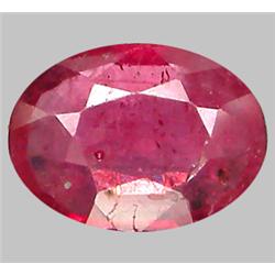 1.36ct Top AAA Oval Cut  Pink Sapphire Nigeria Appraisal Estimate $215 (GEM-8872)