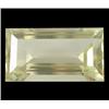 2.75ct Baguette Cut Natural Unheated Yellow Andesine VVS Appraisal Estimate $170 (GEM-14238)