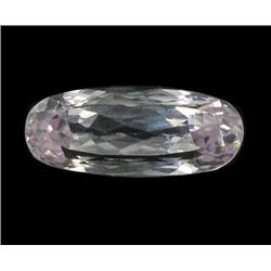 18.53ct Rich Patroke Pink Kunzite Oval Cut Appraisal Estimate $5096 (GEM-16872K)