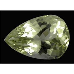 13.2ct Full Of Fire Flawless Lemon Green Kunzite Appraisal Estimate $2046 (GEM-18255)