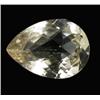 12.80ct Pear Cut Flawless Natural Full of Fire Imperial Topaz Pear Appraisal Estimate $3264 (GEM-208