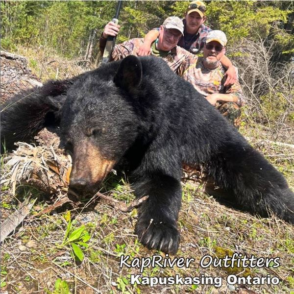 KapRiver Outfitters Bear Hunt for 2 Hunters