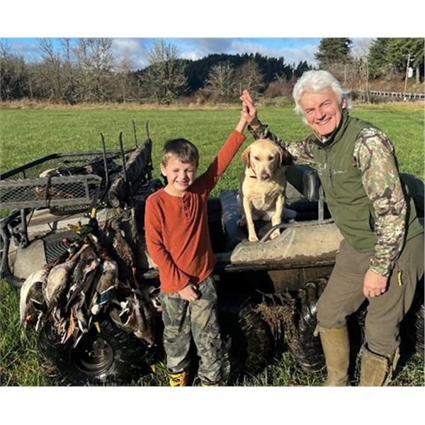 1 Day Duck Hunt   (1) Youth and (1) Adult with J. Alain Smith