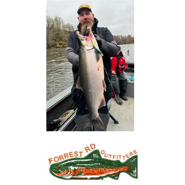 Fall Coho Salmon Fishing on Chehalis River for 4