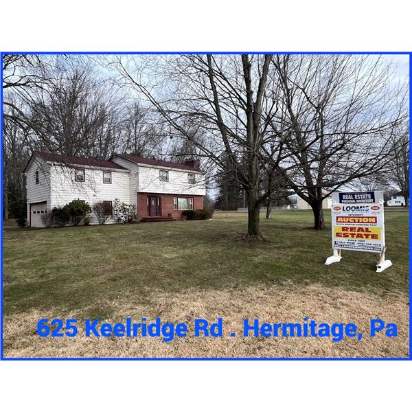HERMITAGE PA : MATTSON POA REAL ESTATE AUCTION