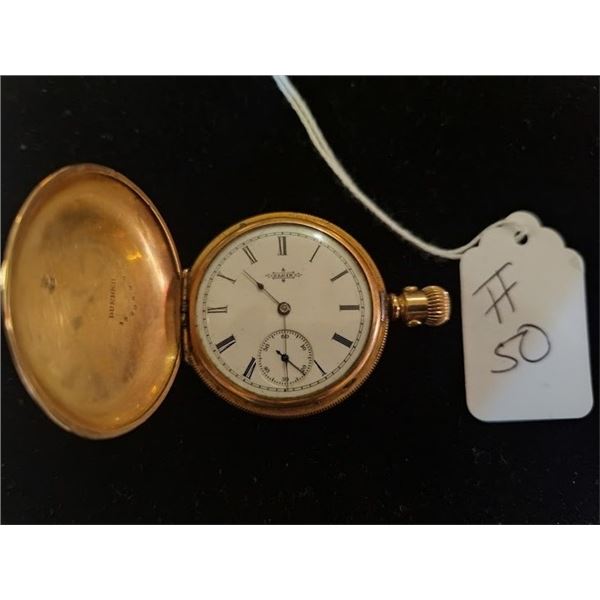 ELGIN ANTIQUE GOLD POCKET WATCH