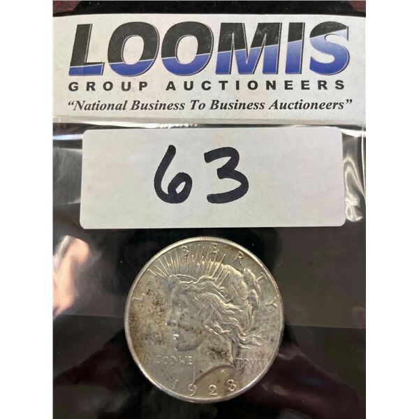 1928 PEACE DOLLAR COIN