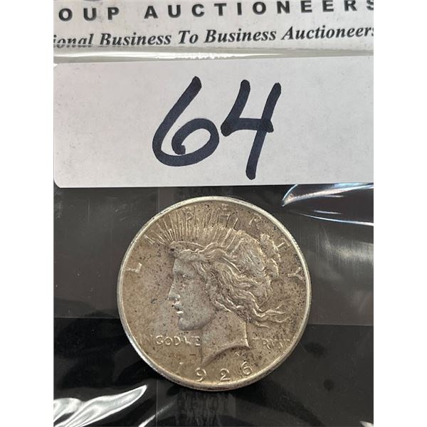 1926 PEACE DOLLAR COIN