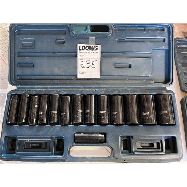 14 PIECE METRIC BLACK  SOCKET SET