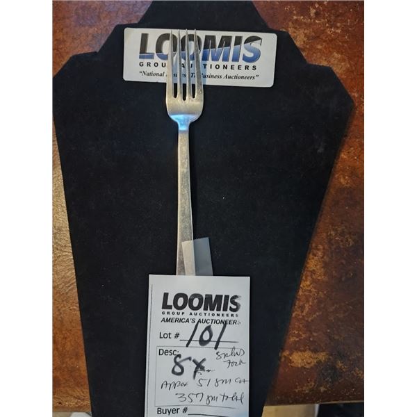 INTERNTATIONAL STERLING  SALAD  FORKS (PART OF THE MASTER SET ) SOLD INDIVIDUALLY