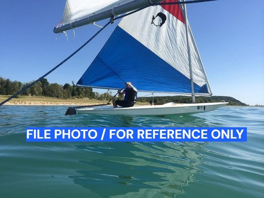 AMF ALCORT MINI SAILFISH SAILBOAT