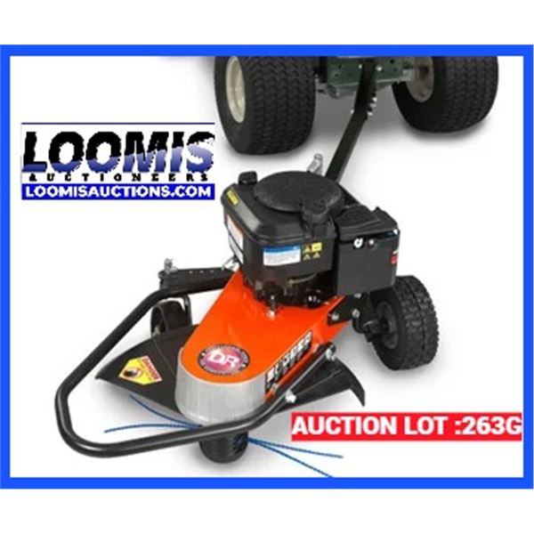 DR Pull Behind Self Powered  Weed Wacker