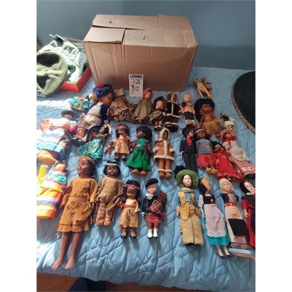 S/28 Large Bundle of Vintage / Antique Doll Collection