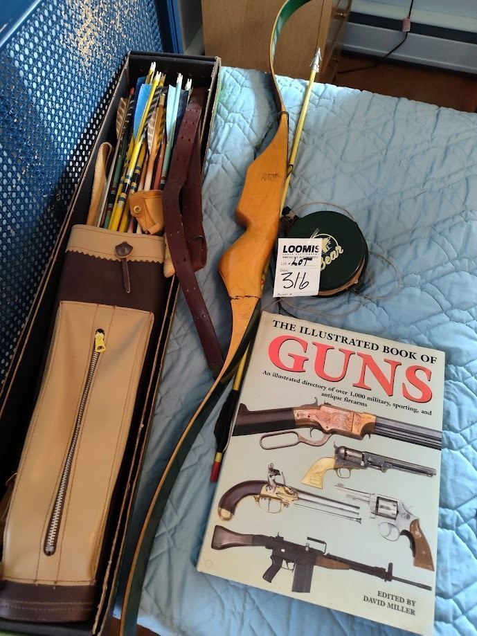 Archery Bow /Arrows & Gun Hardcover Book
