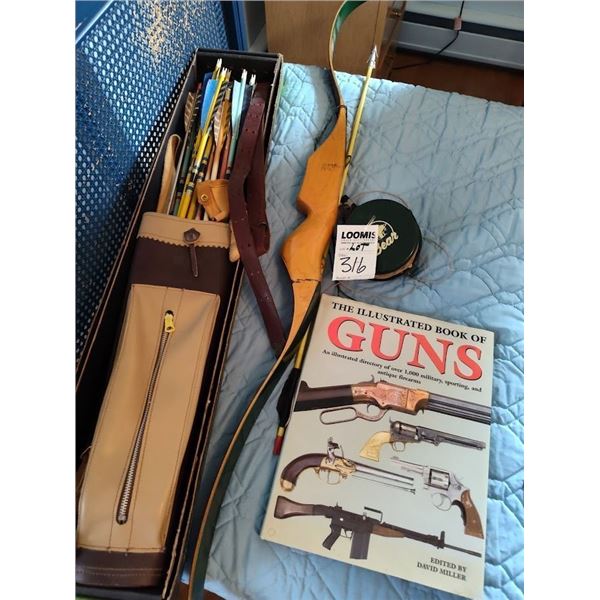Archery Bow /Arrows & Gun Hardcover Book