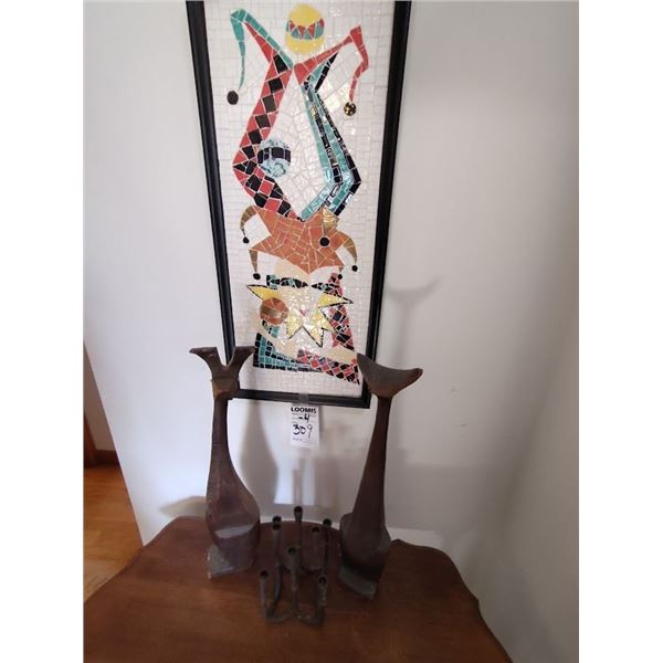 S/4 VINTAGE HOME DECOR ITEMS