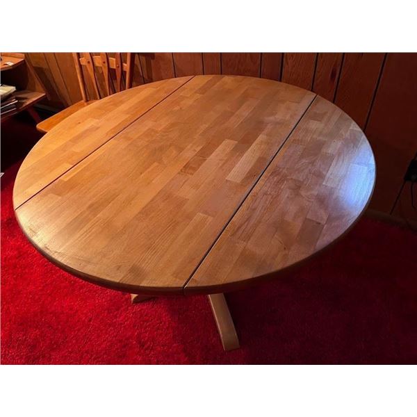 Wood Drop Leaf Table