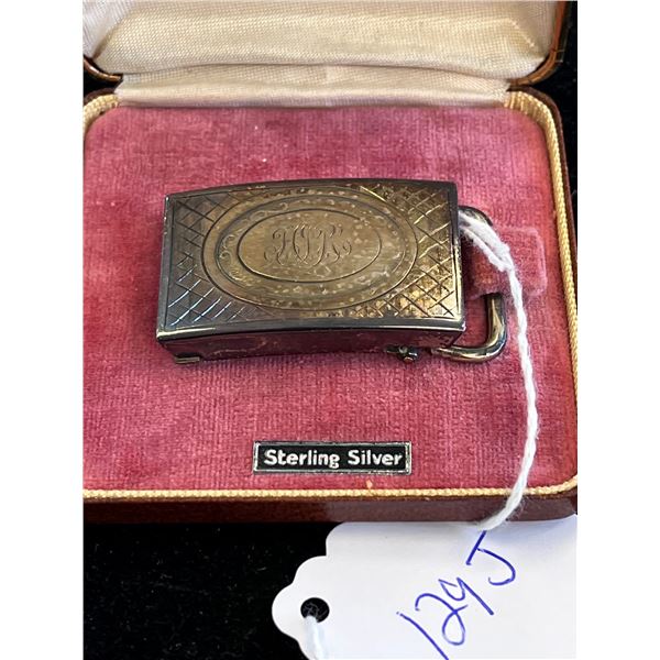 STERLING SILVER BUCKEL IN ORIGINAL BOX