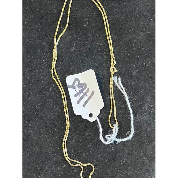 28 " 14K Gold Necklace