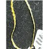 Image 1 : 7 Inch  Italian 14k Gold Twisted Wrist / Ankle Bracelet