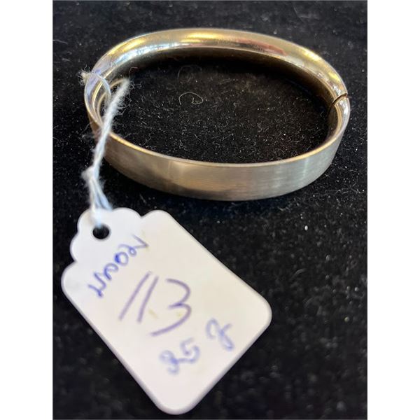 STAMPED JFSS GOLD BRACELET