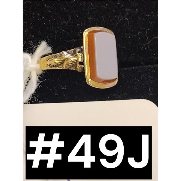 14K GOLD RING WITH SETTING
