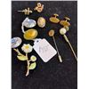 Image 1 : Asst Jewelry Lot w One Pin Tested Positive for Gold
