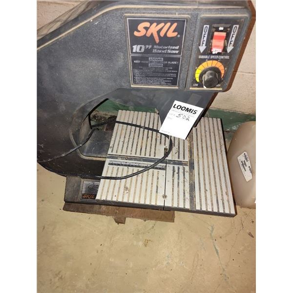 SKILL 10 " TABLE TOP BAND SAW (RUNS)