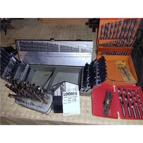 BUNDLE OF DRILL BITS LOT