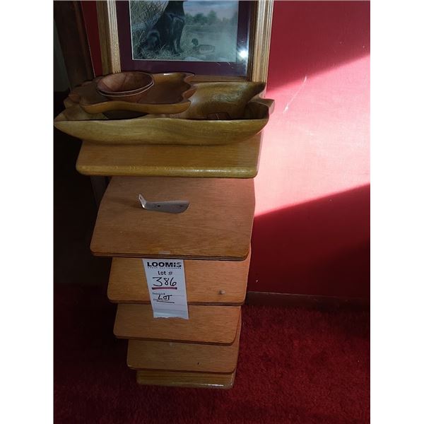 MID CENTURY EDWARD WORMLEY TYPE MAG TREE