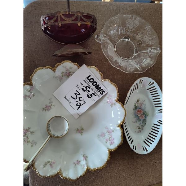 BUNDLE LOT OF ANTUQE DISHWARE