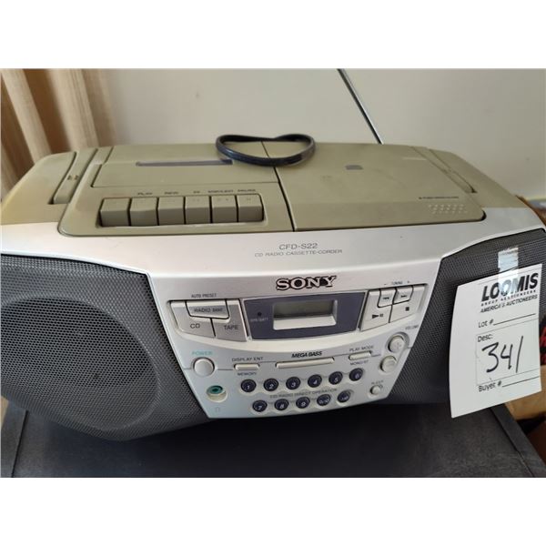 VINTAGE SONY "BOOM" BOX / WORKS