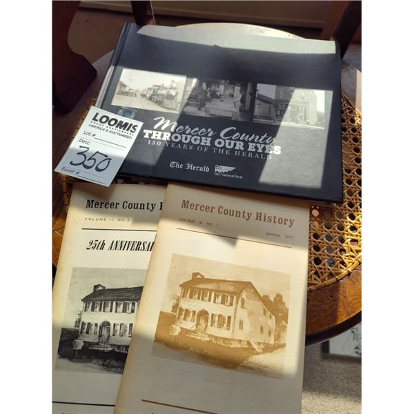 VINTAGE MERCER CO , PA S/3 BOOKS