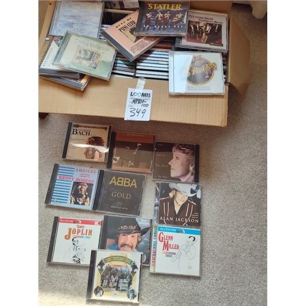 1970s-1990s APROX 100 PC COLLECTION OF TOP ARTISTS